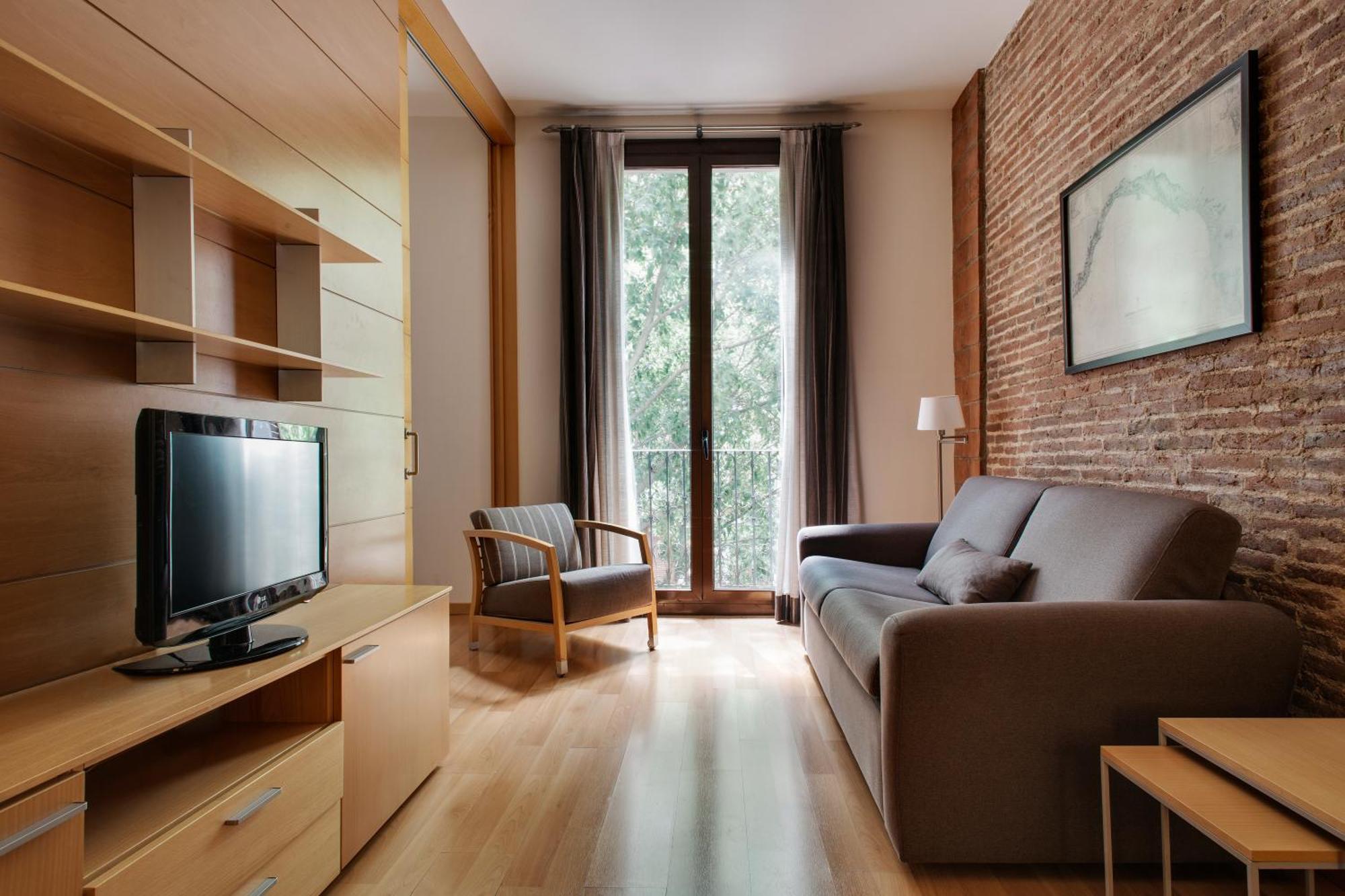 One-Bedroom Apartment Balcony