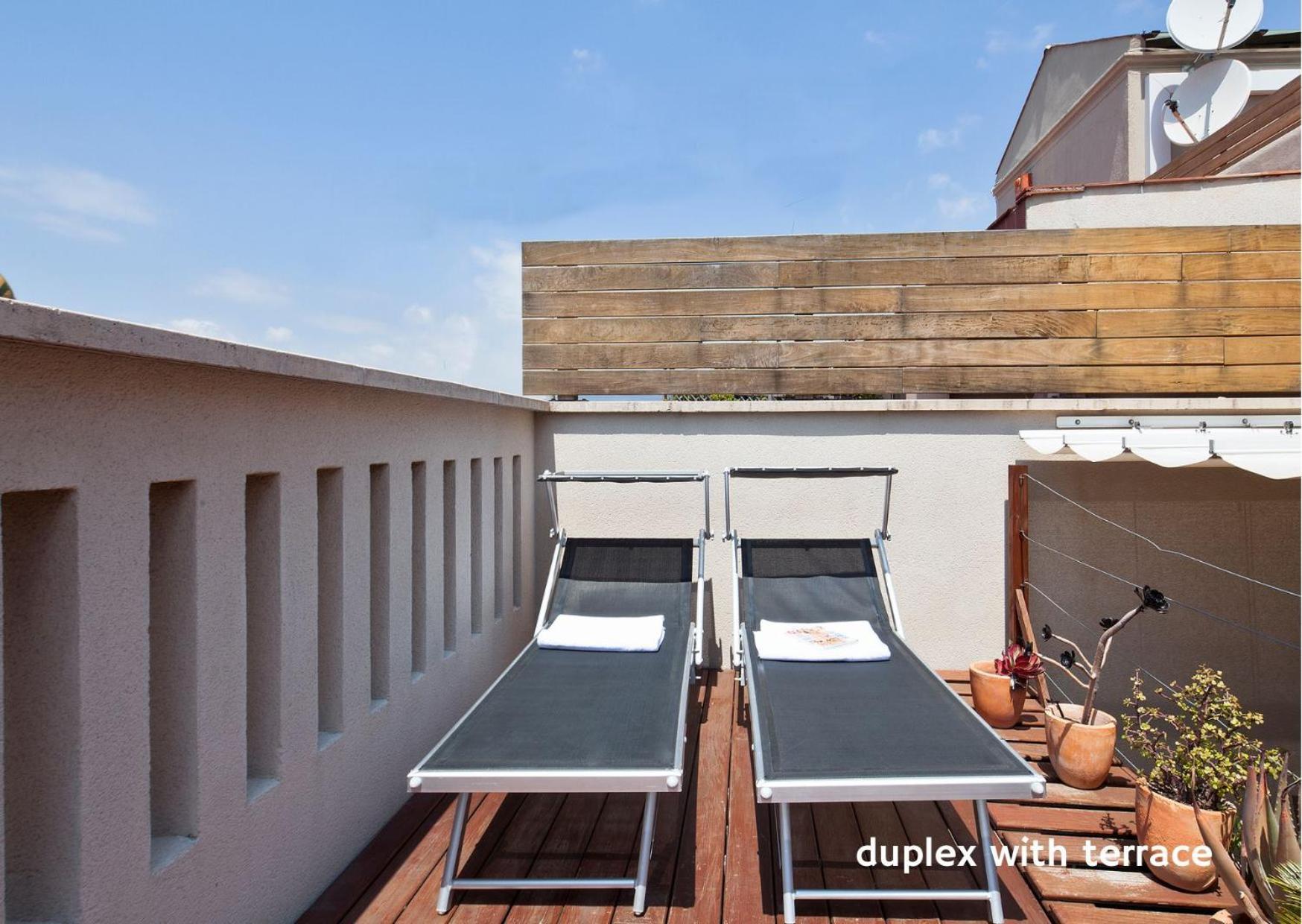 Duplex Apartment 2 Adultos Terrace