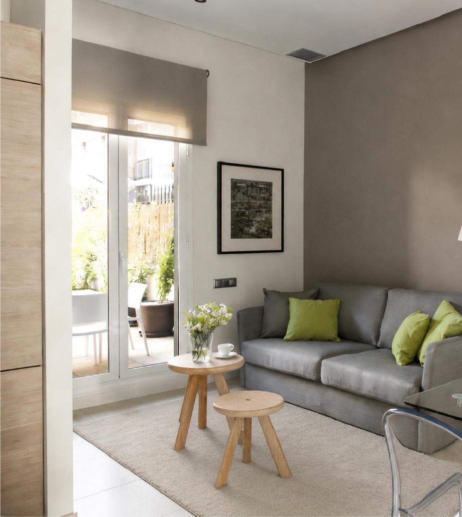 One-Bedroom Apartment Balcony