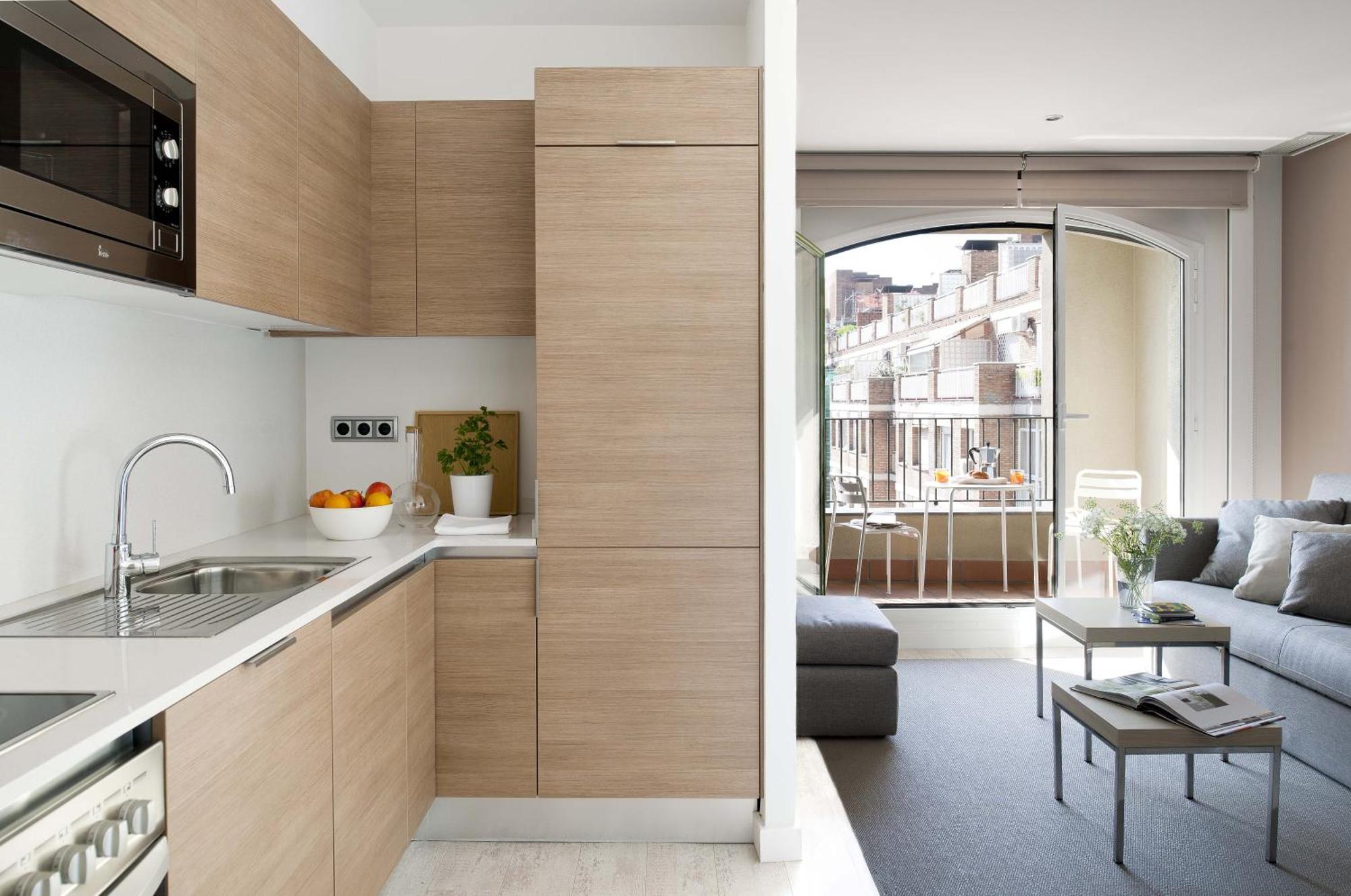 One-Bedroom Apartment Balcony