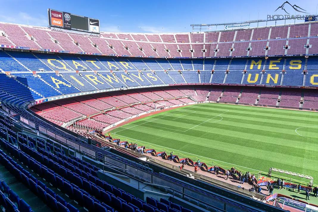 Das Fußballstadion Camp Nou