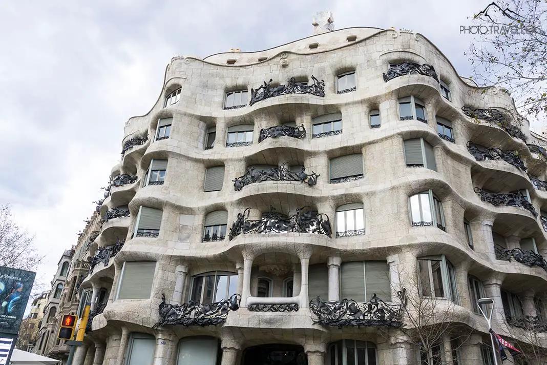 Die Casa Milà in Barcelona